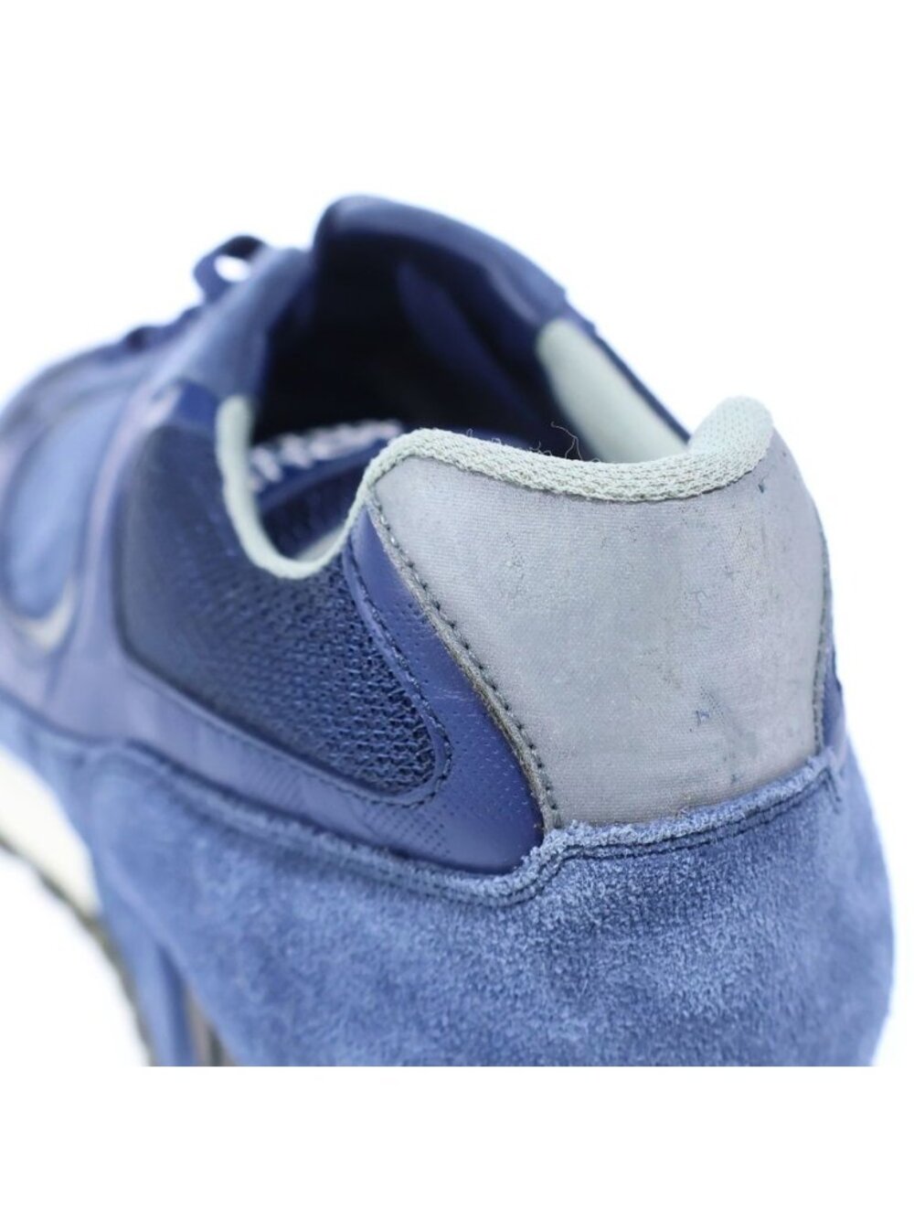 Louis Vuitton Run Away Line Sneakers Damier Low Cut Shoes Blue - Picture 6 of 6
